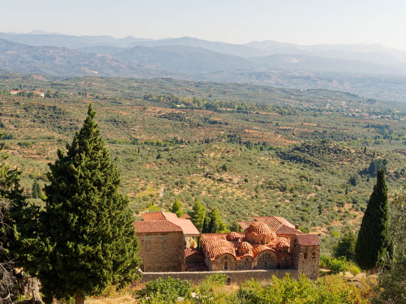 Taygète et Péloponèse