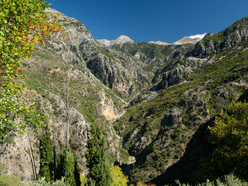 Taygète et Péloponèse