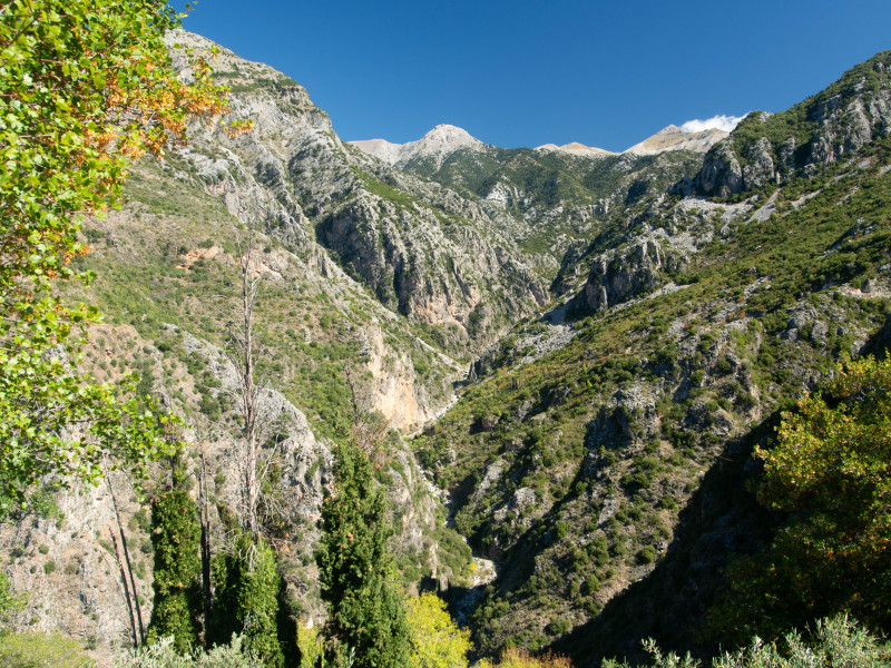 Taygète et Péloponèse
